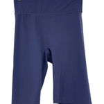 All Access Bandier Biker Shorts High Waisted Center Stage‎ 9in Navy Blue Size XS Photo 0