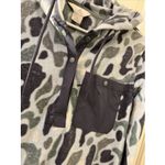Ascend Hoodie Women's XS Multi Camo Print Long Sleeve Drawstring 1/4 Snap Button Photo 8