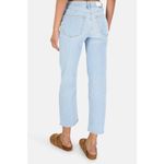 RE/DONE 70s Stove Pipe High Rise Straight Ankle Jeans in River Fade Blue Size 29 Photo 1