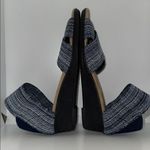 Charleston Shoe Co Lafayette Harrel Denim Navy Blue Wedge Sandal Women’s 5 Photo 8