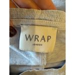 Wrap London Shirt Women 14 Blue Hemp And Organic Cotton Short Sleeve Jersey Tee Photo 6