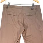 Patagonia  Women's Taupe Stretch Hiking Pants Zip Pocket Outdoor Trailwear Size 8 Photo 3