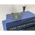 Fire‎ Opal cuff bracelet Made In Turkey Gold Colored Wire Brass Jewelry Photo 1