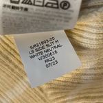 Gap NWT Long Sleeve Side Slit Ribbed Striped Crewneck Sweater Dress Size Medium Photo 5