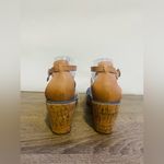 Tommy Bahama Niniva blue and white coquette cork wedge sandals size/9B Photo 3