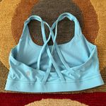 Lululemon Athletica Light Aqua Blue Energy Bra Sports Bra Fits like a Medium Photo 1