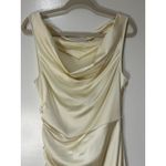 S'edge Elsa Satin Midi Dress Marshmallow Cream Size Small NWT New Years Bridal Photo 7