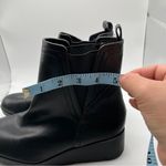 Taryn Rose NWOB  Saygee Black Wedge Heel Comfort Ankle Bootie size 8 Photo 2