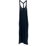 ATM ANTHONY THOMAS MELILLO Slub Cotton Trapeze Racer Tank Top Midi Dress Black Size XS Photo 5