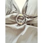 Michael Kors Gunmetal Tank Bathing Suit Cruise Swimwear Sleek Top Part XS Gray Photo 2