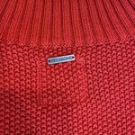 Billabong NWT  Red Cable Knit Sweater L Photo 6