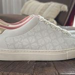 Kate Spade Pink + White Audrey Sneaker Size 9.5 Photo 2