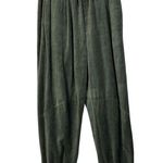 Urban Outfitters  UO Zoe Green Velour Balloon Jogger Pants M Photo 0