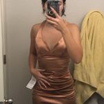 Lulus Rose Gold Dress  Photo 0