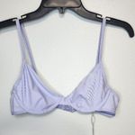 New boutine L.A bustier Lavender bikini top size M Purple Size M Photo 5