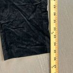Lulus Pants Sz M Black Velvet Touch Cropped Ankle Pants Witchy Indie Alternative Photo 5