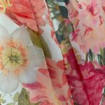 Adrianna Papell Formal Dress 6 Homecoming Gown Floral Long Dress Y2K Fairy Boho Photo 7