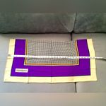 YSL Nice  silk scarf 💜🤍🖤 Photo 6