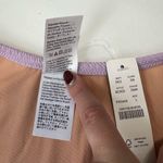 J.Crew Textured Curved Waist Cheeky Bikini Bottom in Pastel Purple Size L New Photo 6