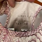 Varley Bassett Pink Snake print sports bra size XS New with tags! $78 retail Photo 6