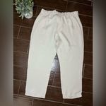 Ellen Tracy  natural 100% Linen pants sz XL Photo 3