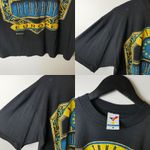 Vintage 90s A Tour of Germany Europe T Shirt Black Large L USA Graphic Tee Solid Photo 7