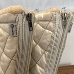 UGG Vibram Women's Snowpeak White Quilted Sheep Skin Snow Winter Boots Sz 6 Photo 4