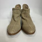 Very Volatile  Veracruz ankle boots tan woven leather women's size 10 trendy boho Photo 2