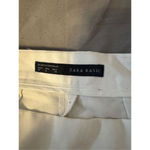 ZARA  basic white shorts size small Photo 1