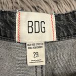 Urban Outfitters  BDG high rise stretch roll hem denim shorts washed black 29 Photo 5