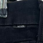 MOTHER Looker Ankle Fray Jeans Women’s Size 25 Black Guilty As Sin Cropped Photo 6