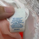 Vintage Fantasy Nightwear by Janice Lee Satin & Lace Robe Coral Pink Size M Size M Photo 6