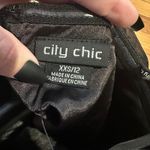 City Chic Black  strapless sequin tulle dress Photo 2
