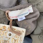 Anthropologie NEW Odd Molly Shivers strap green & gold boho dress size 1 XS Photo 6