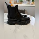 DV by Dolce Vita Glossy Black Chunky Boots Size 8 Photo 1