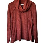 Free People  Beach Cocoon cowl neck Cozy Maroon Women's Sweater Photo 0