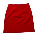 Trina Turk  Faux Wrap Mini Skirt Size 0 Classic Office Holidays Valentines Day Photo 3