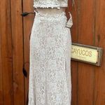 Macy's This stunning 2-piece floral lace dress in size Xsmall Photo 2