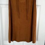 Sans Souci 🦋 Brown velvet pullover tie dress Small Photo 5