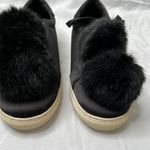J/SLIDES NYC J Slides Pom Pom black fashion lace up sneakers size 6.5 Photo 3