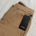 Jones New York  size 4 bleecker skinny ankle pebble color pants cotton blend nwt Photo 1