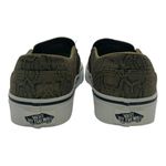 Vans  Asher Slip-on Sneaker Canvas Snake Print Kelp US Women's 6 Photo 5
