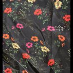 The Kooples  Women's Black Silk Floral Print High Waist Midi Skirt‎ 0 Photo 10