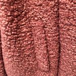 LC Lauren Conrad Lauren Conrad Shabby Teddy Coat Double Breasted Sz XXL Mauve Furry Cozy Fall NWT Photo 5