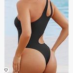Cupshe Women's Cutout One Piece Swimsuit Sexy One Shoulder High Cut Bathing Suit Photo 1