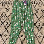 Men’s Small Christmas PJ pants Green Photo 0