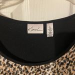 kim rogers Black and White Boxy Short Sleeve Blouse Photo 1