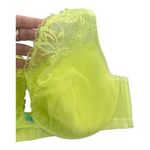 Lane Bryant  CACIQUE bright sunny lime 42B lace lightly lined underwire bra nwt Photo 7