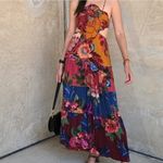 Farm Rio Floral Multicolor Maxi Dress Photo 2