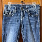 Vigoss Women's Brooklyn Blue Cropped Jeans Photo 2